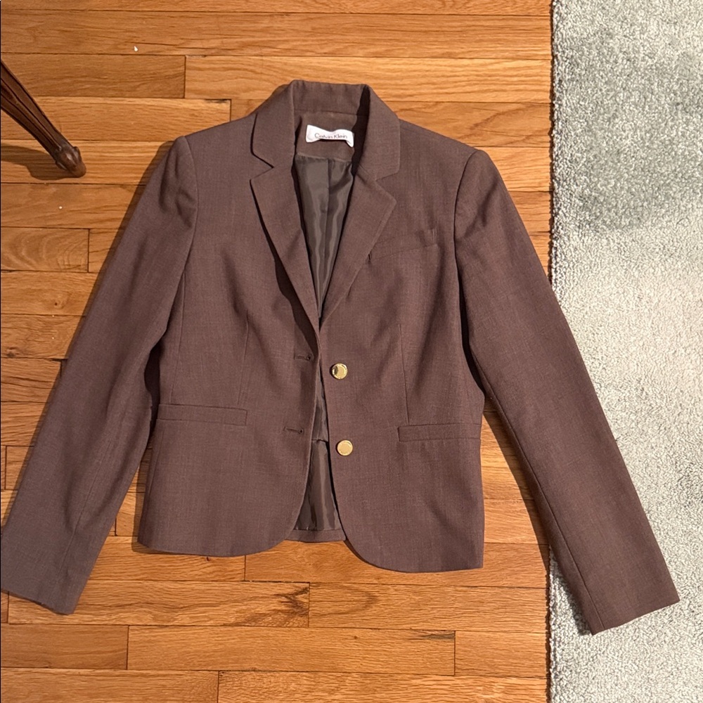 Calvin Klein Brown Blazer